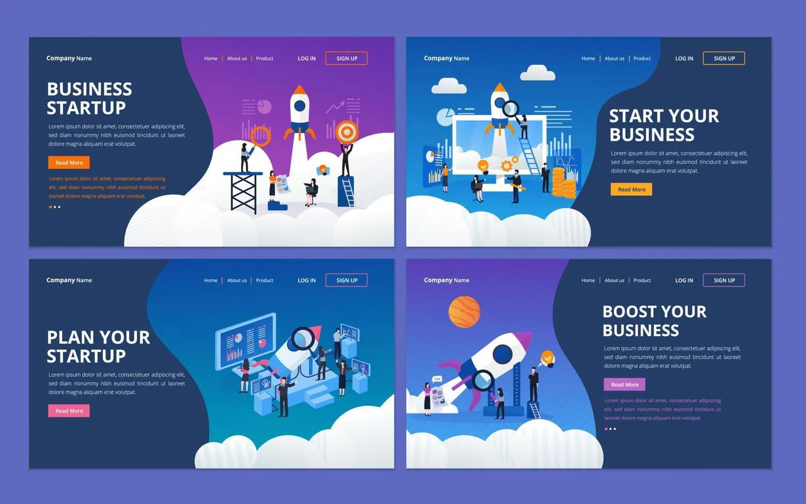 Imagen del proyecto Web Corporativa para Startup